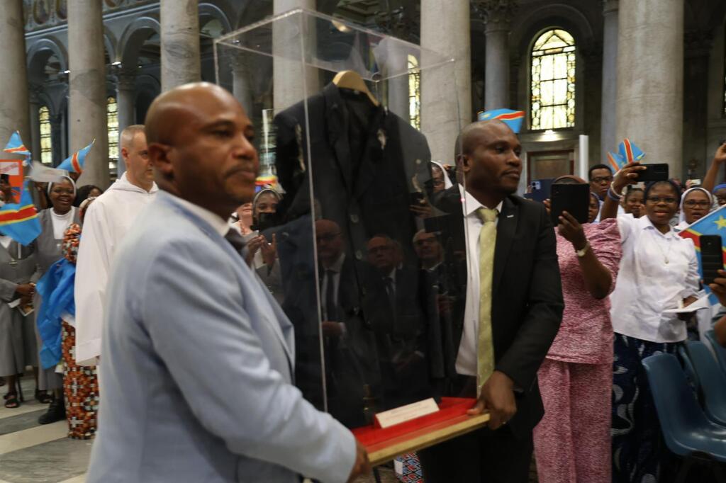 Floribert Bwana Chui is gezegend: een jonge Afrikaan, een getuige van hoop voor de wereld